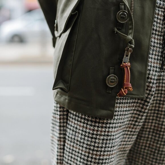 Monitaly Military Half Coat Type B - Olive - Size: 38 - Picture 2 of 8